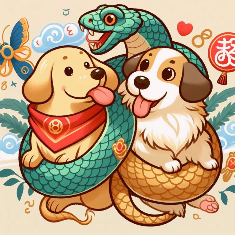 Совместимость по Восточному гороскопу Змеи и Собаки: Мужчина-Собака