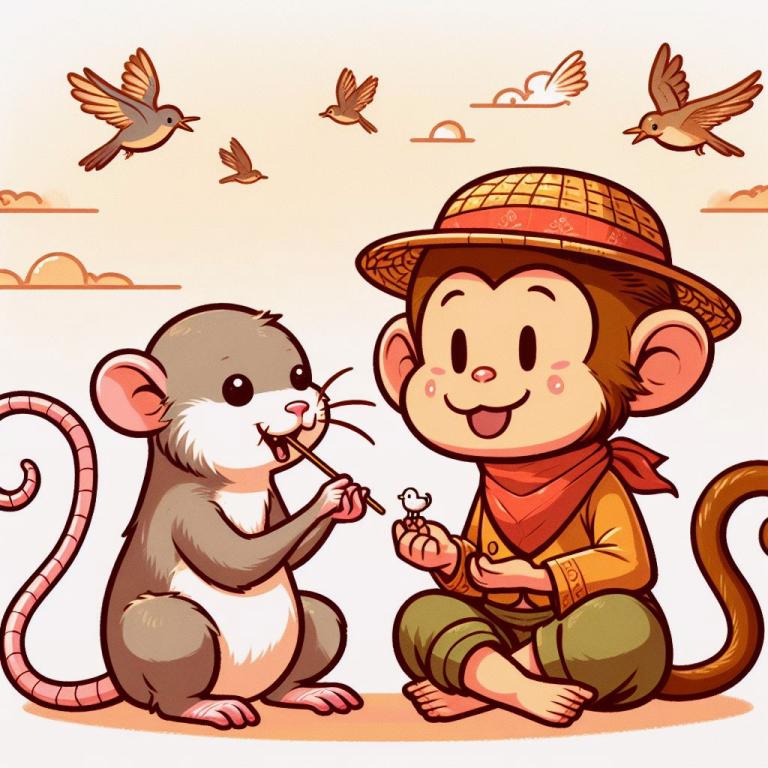 Совместимость Обезьяны и Крысы: Совместимость знаков в дружбе