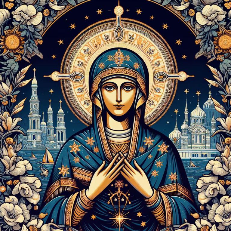 Цареградская икона Божией Матери: История появления