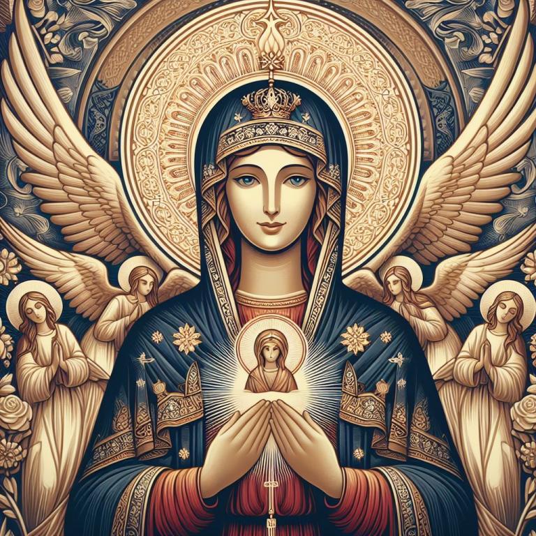 Икона Божией Матери «Радость Всех Ангелов»: Кому и в чем помогает икона Божией Матери «Радость Всех Ангелов»