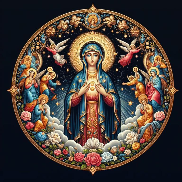 Значение чудотворной иконы Богородицы Праворучица: История появления чудотворной иконы