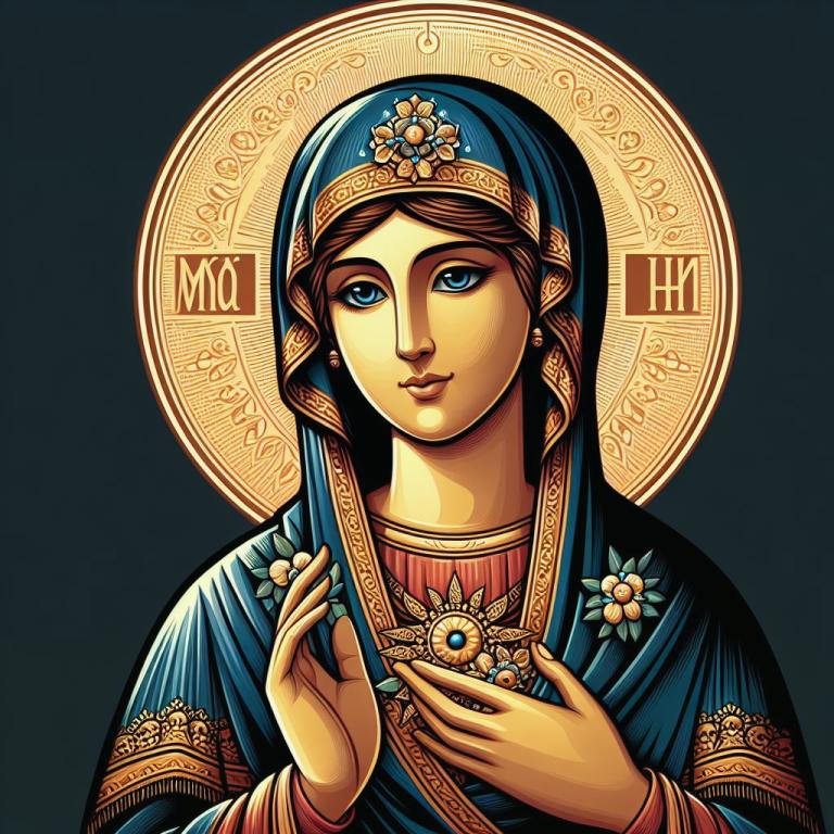 Феодоровская икона Божией Матери: Описание иконы