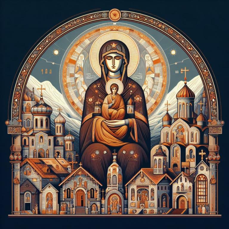 История иконы Грузинской Божией Матери: Описание и значение образа