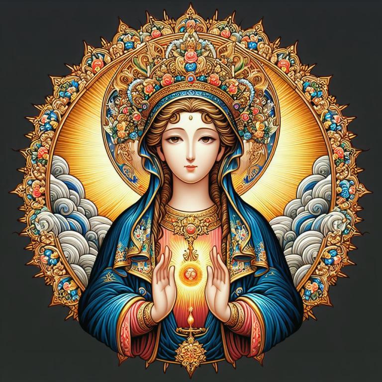Леушинская икона Божией Матери: История иконы