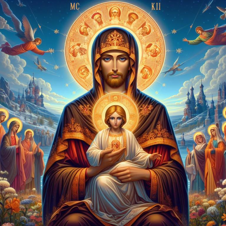 Владимирская икона Божией Матери: Сретение Владимирской иконы