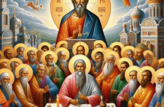 Православная писаная живописная мерная икона в Каноне