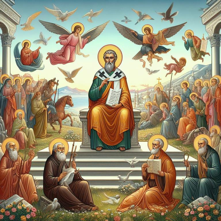 Житие святого Дмитрия Солунского: Описание иконы