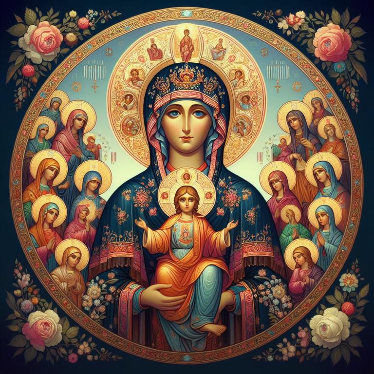 Боголюбская икона Божьей матери: История иконы