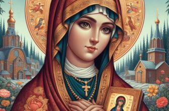 Икона святой блаженной Ксении Петербургской