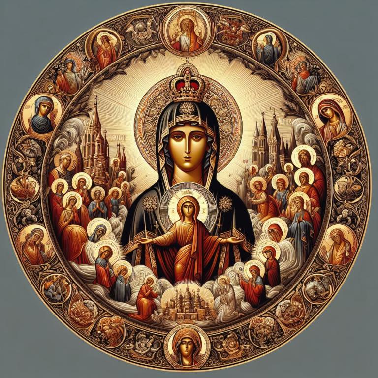 Описание Молченской иконы Божией Матери