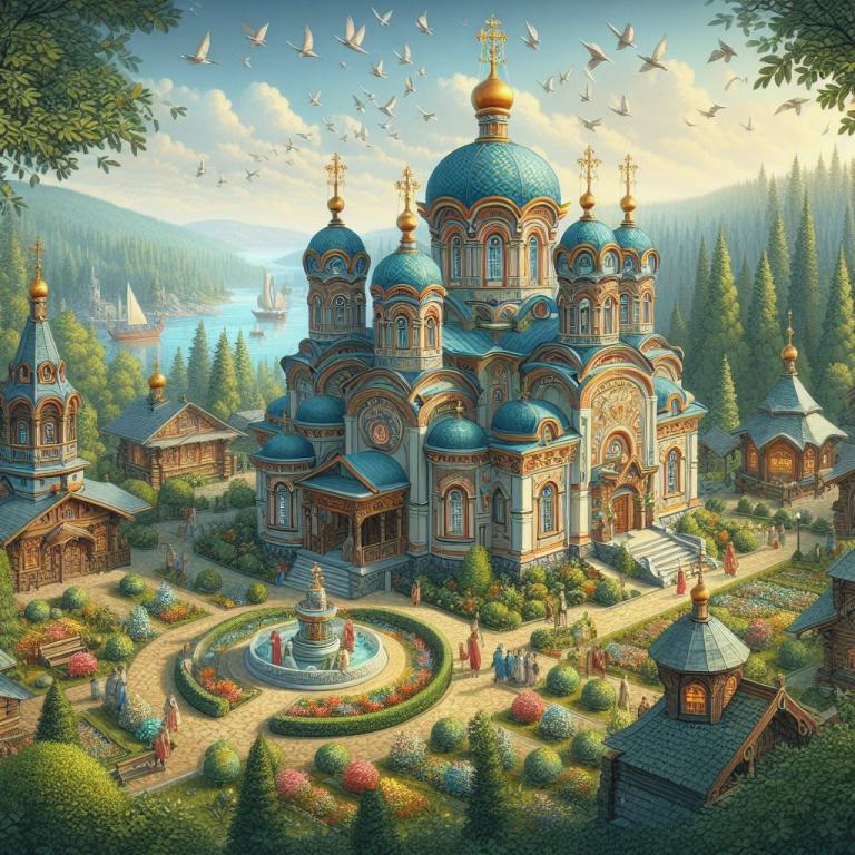 Свято-Пафнутьев Боровский монастырь: Территория и храмы