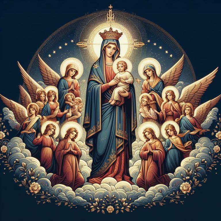 Икона Божией Матери «Радость Всех Ангелов»: Молитвы иконе и Святой Божией Матери