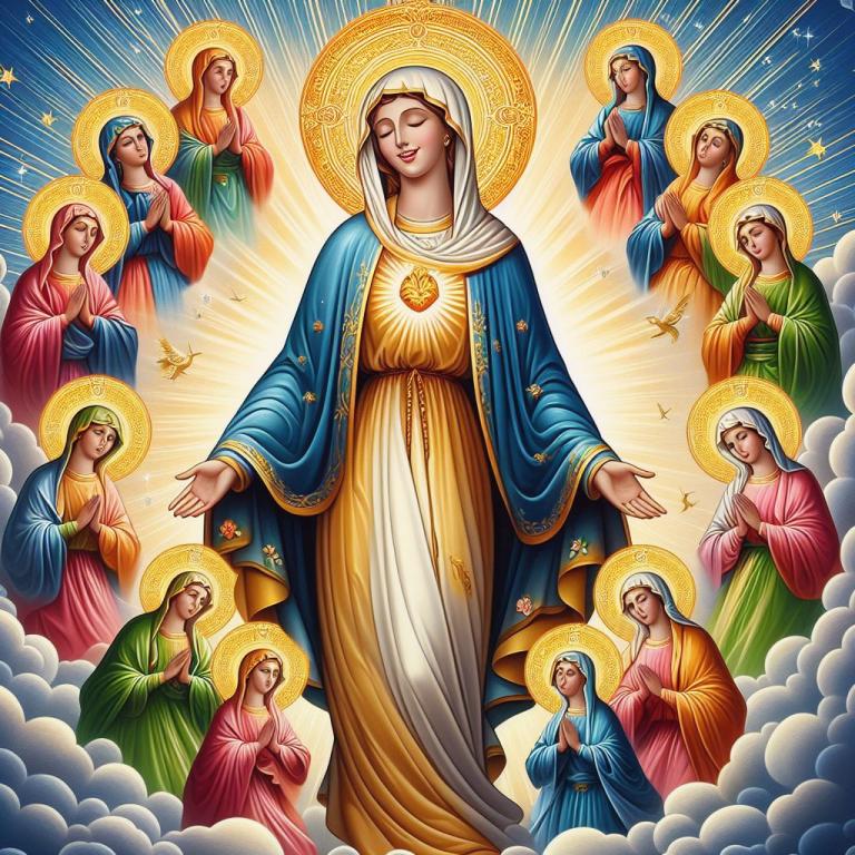 Чудотворная икона Девы Марии Нечаянная радость: Иконография