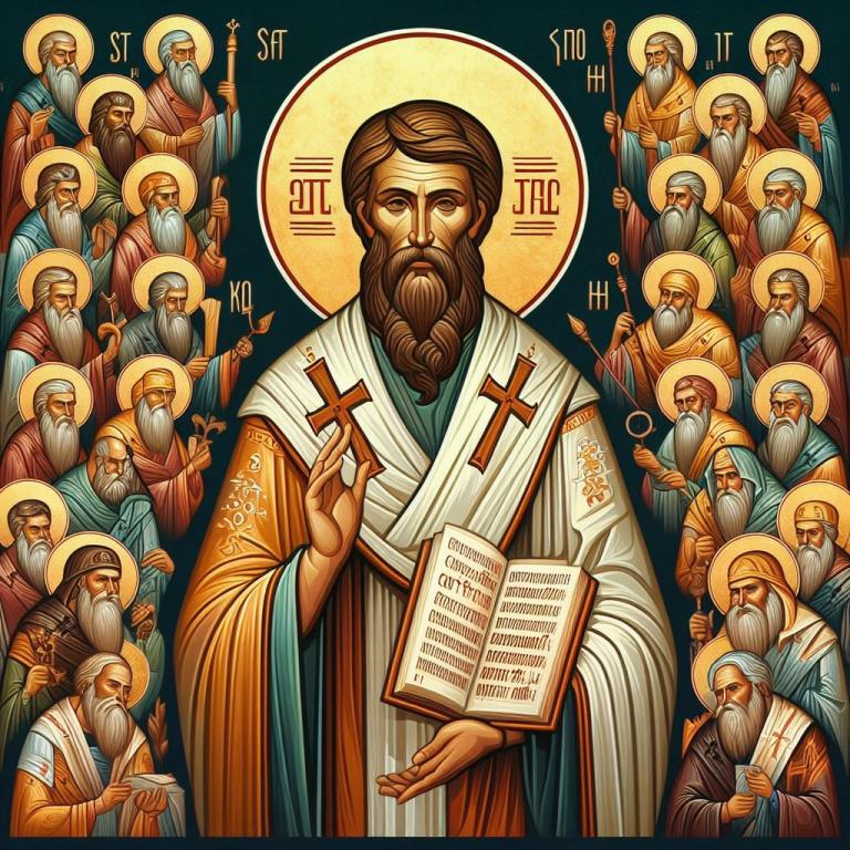 Икона святителя Иоанна Златоуста