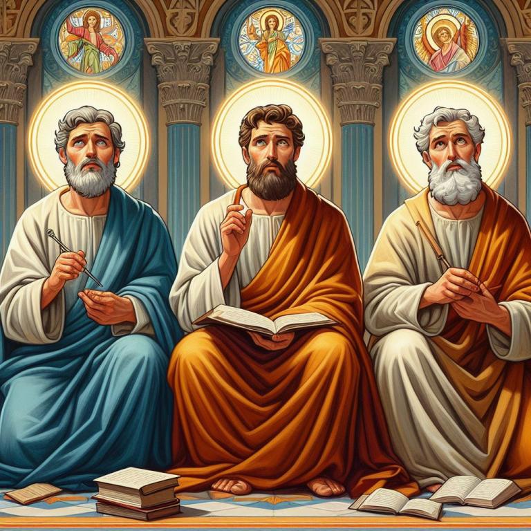 Молитвы первоверховным апостолам Петру и Павлу: Тропарь, глас 4*