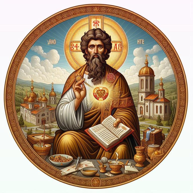 Икона святого Целителя Пантелеймона: Из истории жизни Целителя