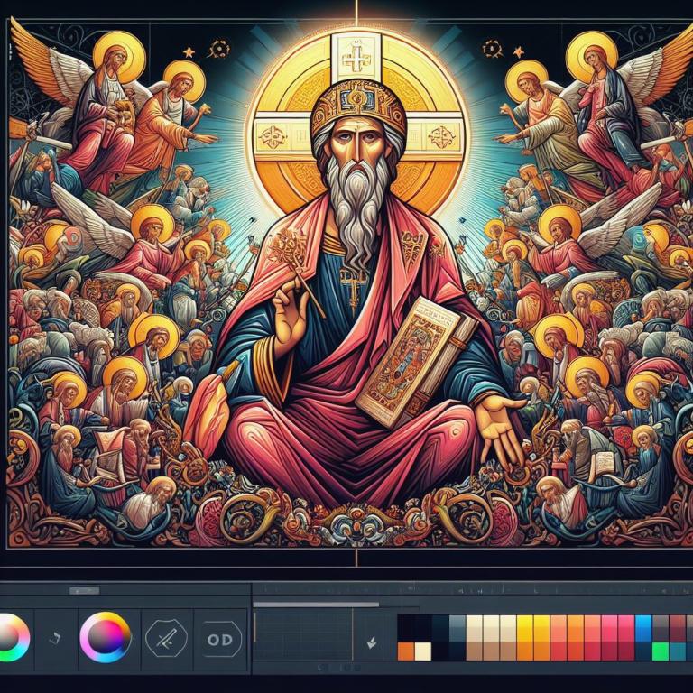 Алипий иконописец Печерский: Работа во славу Господню
