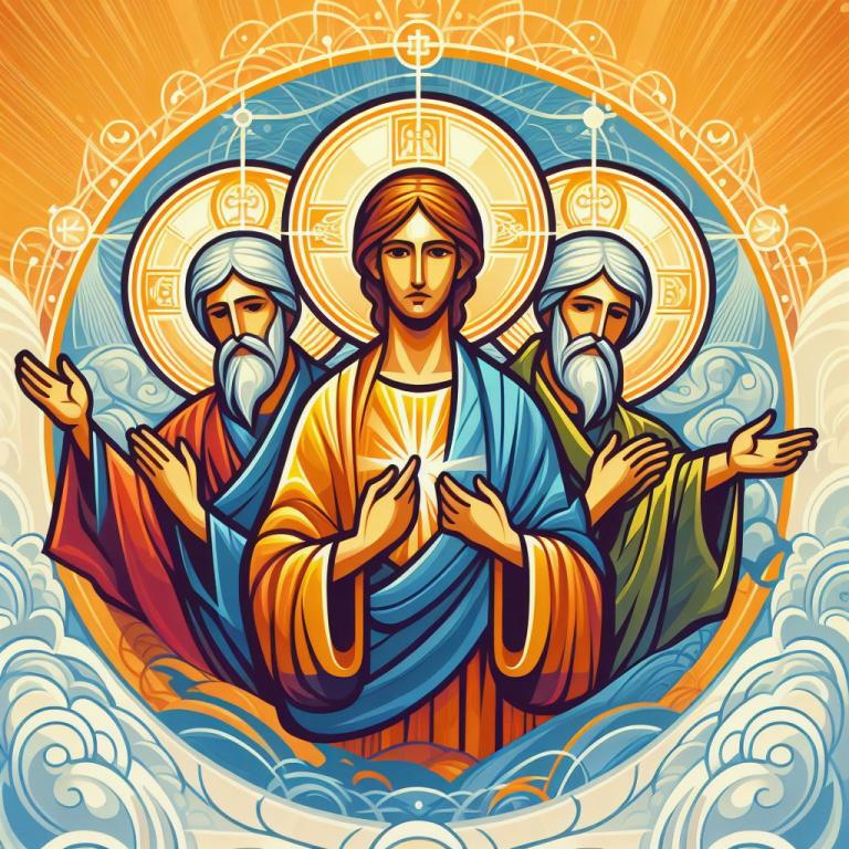 Икона Святой Троицы: История иконы