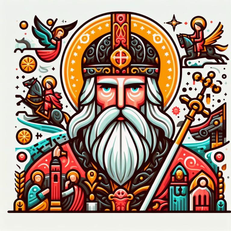 Икона Александра Свирского: Икона и мощи святого