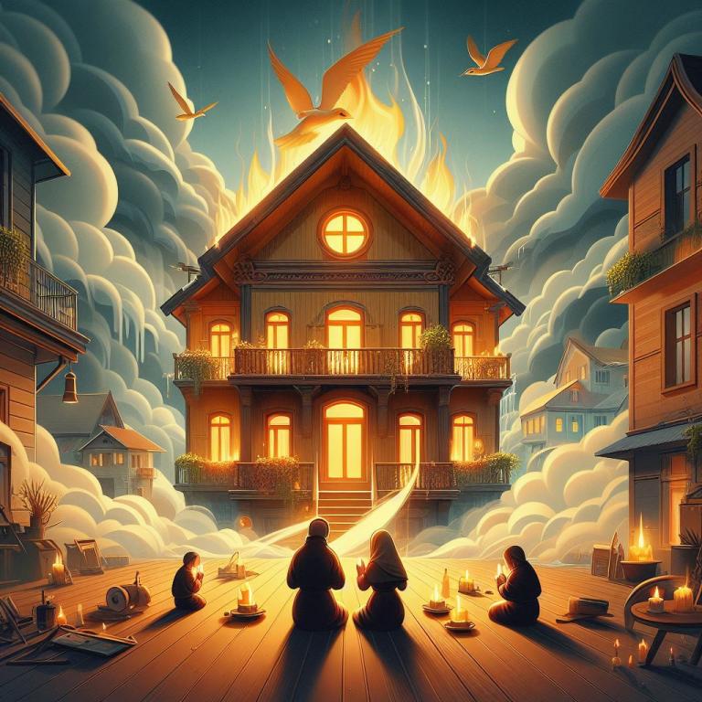 Молитвы о сохранении дома от пожара: Молитва пред иконой Божией Матери «Неопалимая Купина»