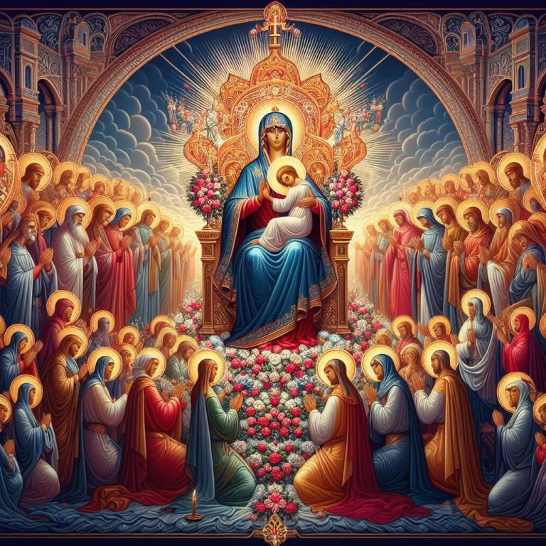 Акафист и молитва иконе Божией матери «Страстная»: Икона Божьей Матери, именуемой “Страстная”