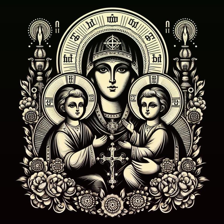 Касперовская икона Божией Матери: Описание Касперовской иконы Божией Матери