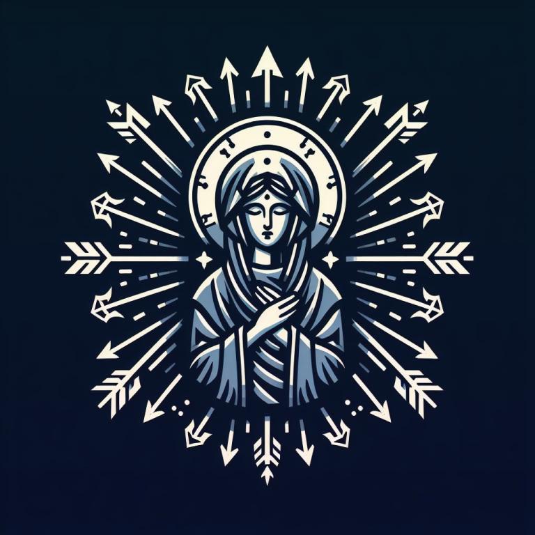 Семистрельная икона Божьей Матери: История иконы