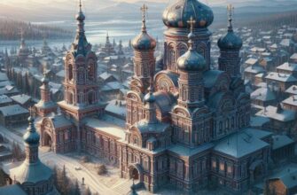 Успенский мужской монастырь в Красноярске