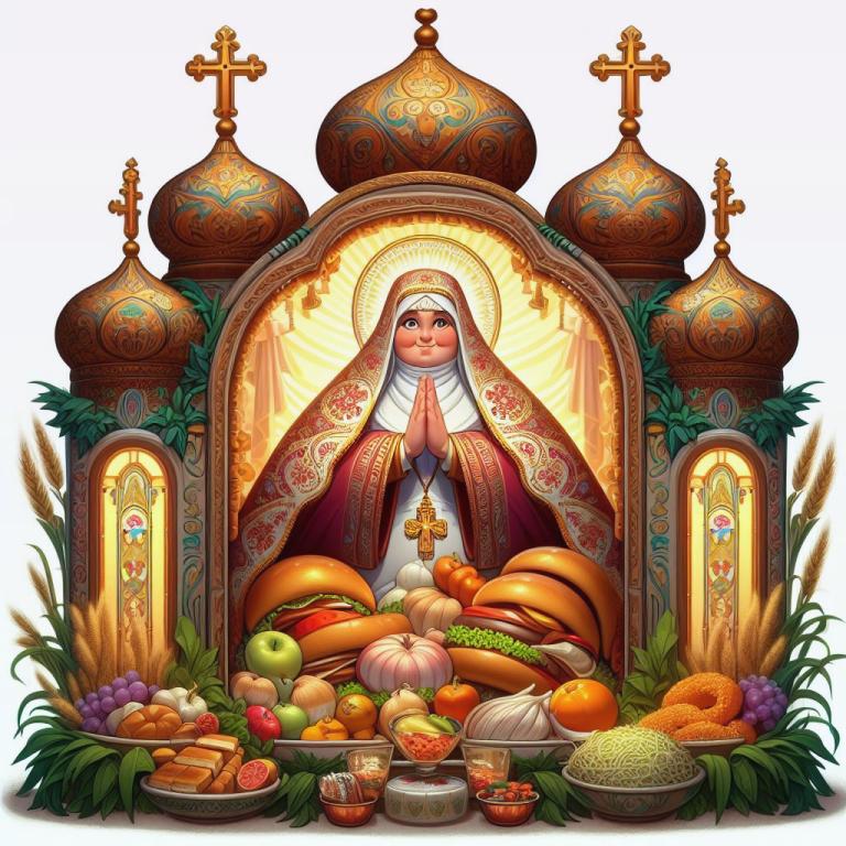 Православная молитва для похудения Матроне Московской