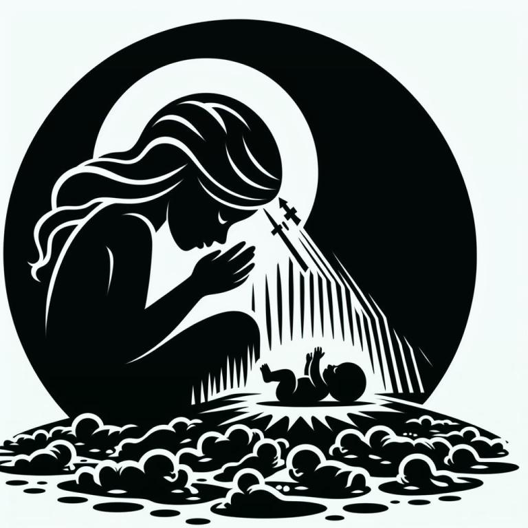 Икона скорбящая о младенцах во чреве убиенных: Как появилась икона скорбящая о младенцах во чреве убиенных