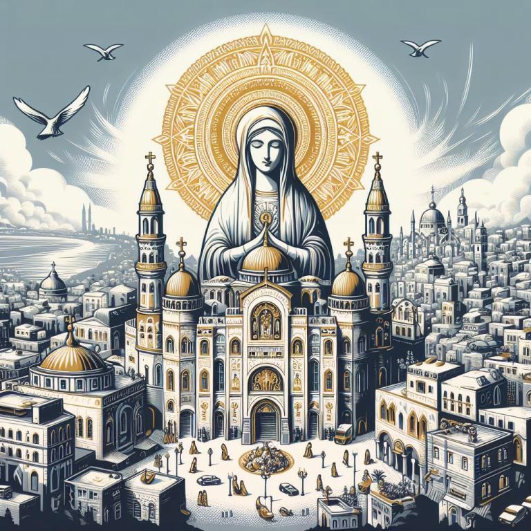 Иерусалимская икона Божией Матери: Описание иконы