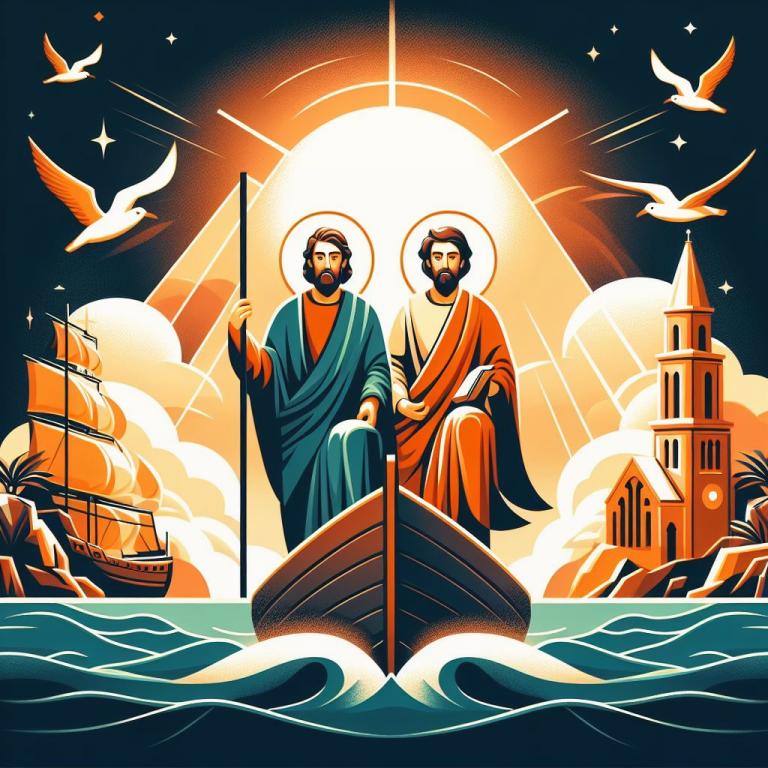 Икона «Петр и Павел»: История святых