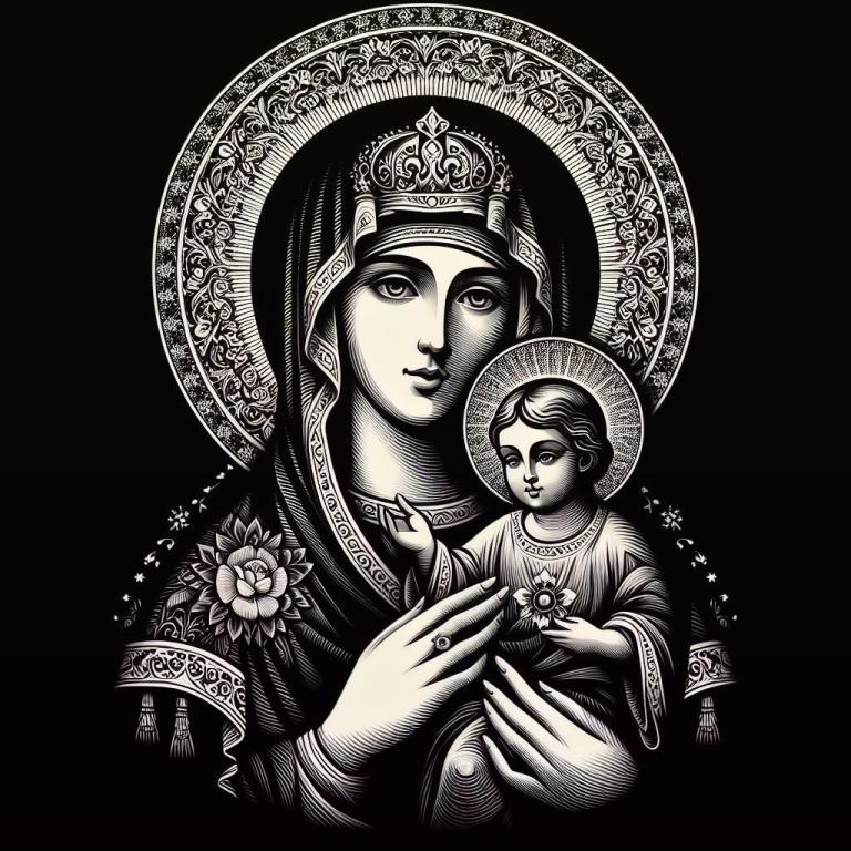Игоревская икона Божией Матери: Описание Игоревской иконы