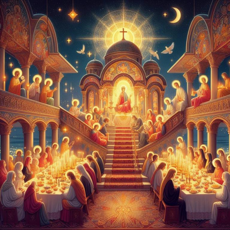 Православные вечерние и утренние молитвы от Пасхи до Вознесения