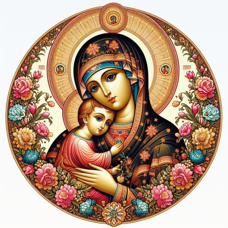 Значение Табынской иконы Божией Матери: Иконография