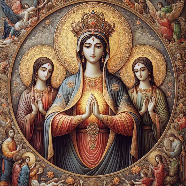 Икона Божией Матери «Троеручица»: История святого лика