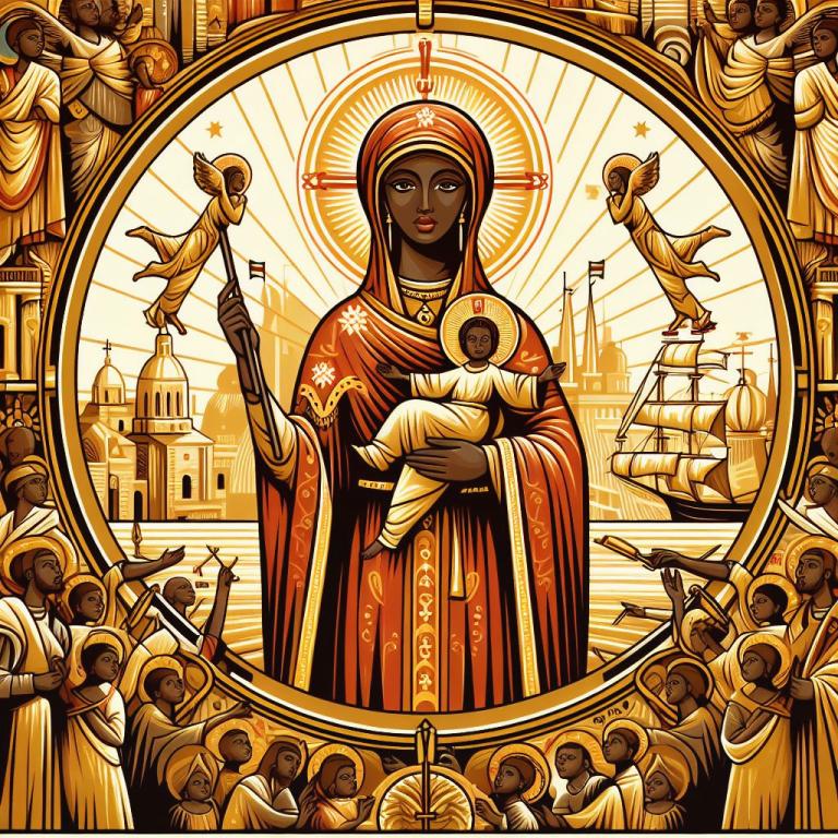 Толгская икона Божией Матери: История иконы