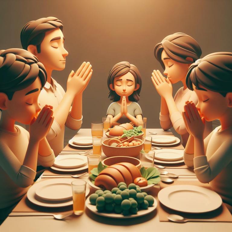 Молитвы перед едой: Тексты молитв