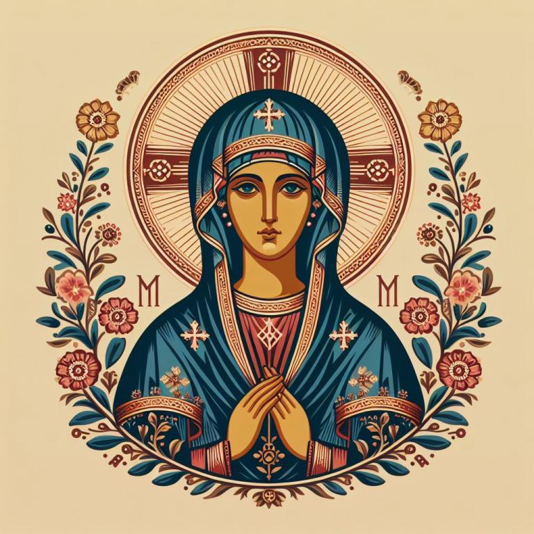 Влахернская икона Божией Матери: Описание иконы