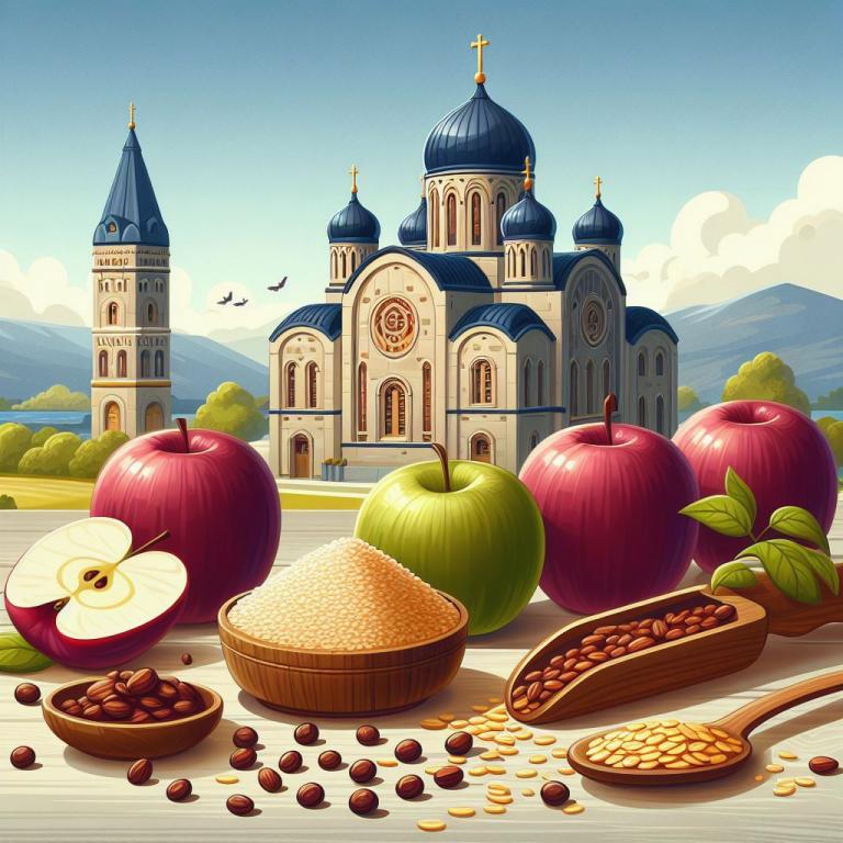 Монастырский манник с яблоками: Как приготовить монастырский манник с яблоками в пост