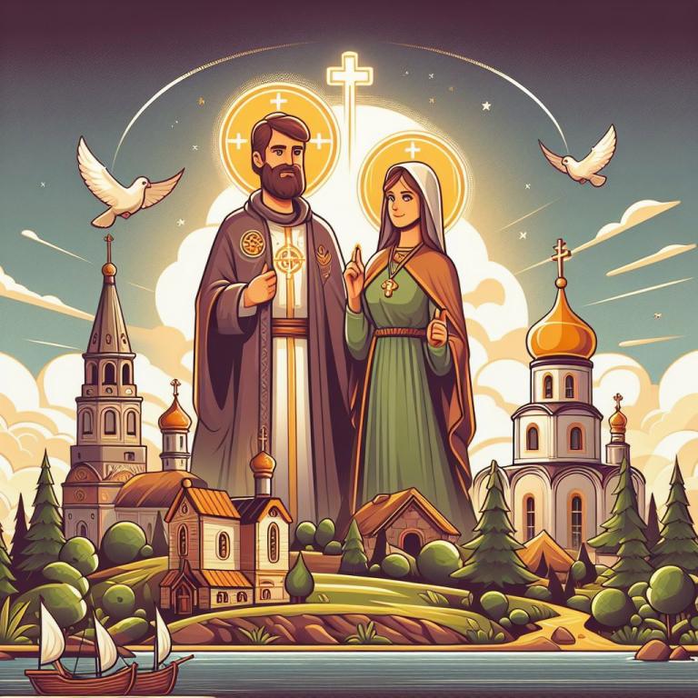 Икона Петра и Февронии: История Петра и Февронии