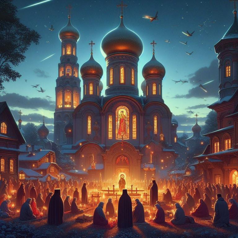 Вечерние православные молитвы на русском
