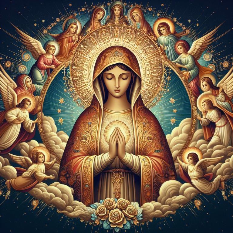 Икона Божией Матери «Радость Всех Ангелов»: Значение иконы «Радость Всех Ангелов»