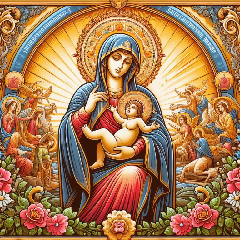Икона Богородицы Помощница в родах и ее значение: История появления иконы