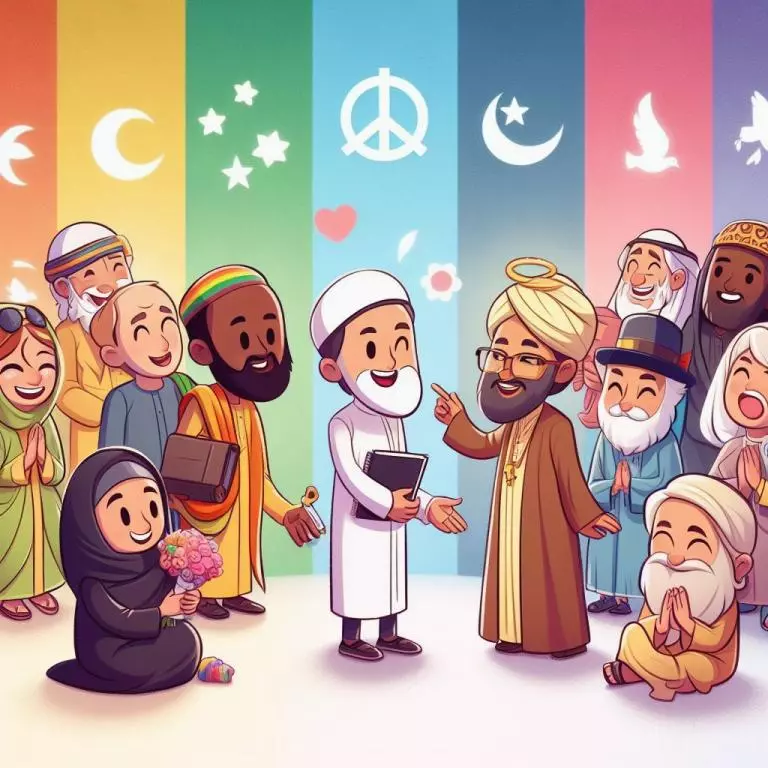 Как религия учит нас ценить разнообразие и толерантность 🌈: 1. Религия показывает нам, что есть много путей к истине и счастью 🛣️