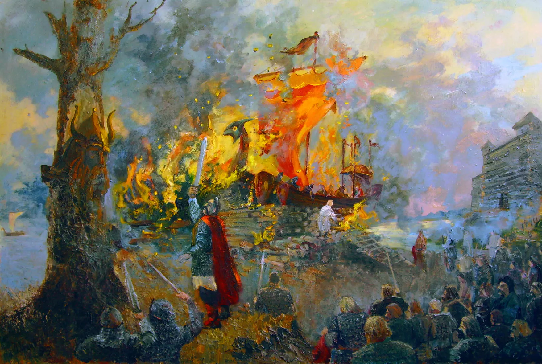 Славянский погребальный обряд