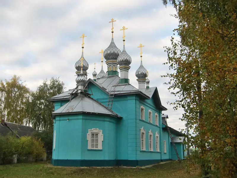 Церковь Покрова Пресвятой Богородицы, село Стрельниково, Кострома. Стрельниково в Костромской области
