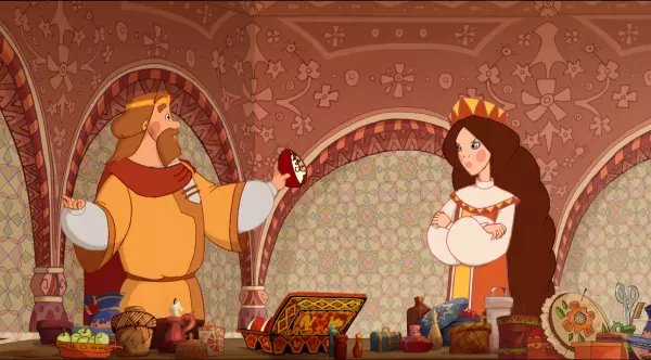 Кадр из мультфильма «Добрыня Никитич и Змей Горыныч»