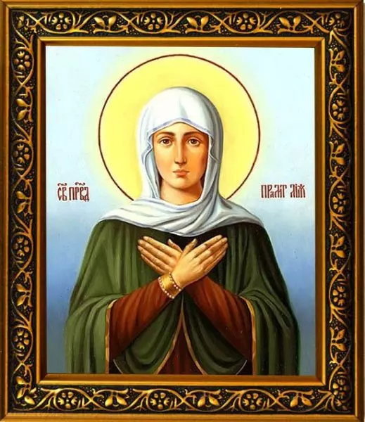 Икона святой бабушки Леи