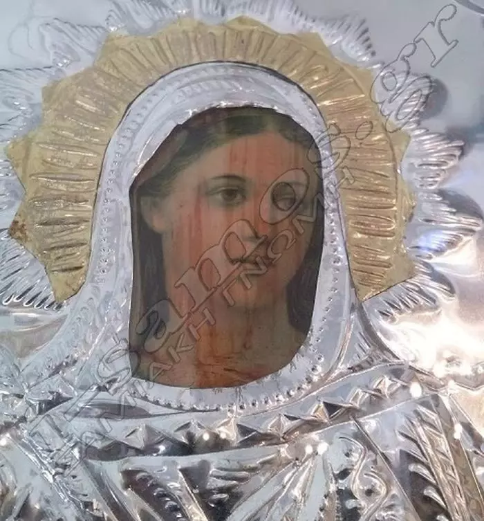 Мироточивая икона святой великомученицы Ирины